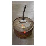 2.5 Gallon Metal Gasoline Can