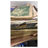 5" tall stack of music - sheet & booklets.