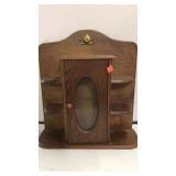 Wood shelf / wall display.  13.5 x 15 x 4.5