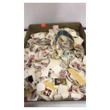 Lot of cancelled stamps.