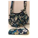 Vera Bradley 2 pc set.  Purse & case