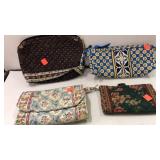 Lot of 4 Vera Bradley cases.