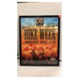 73rd Bike Week Framed Poster