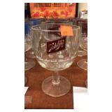 6 cnt of Schiltz Beer Glasses Vintage