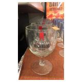 6 cnt of Michelob Beer Glasses Vintage