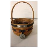 Longaberger.  1997. Inaugural Basket.  W/plastic