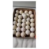 Flat of Golf Balls