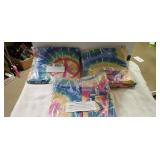 3 Pkgs of Curtains & Pillow Cases. 1 Curtain & 1