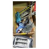 Box Lot, Sawa, Toaster, Glue Gun...Etc