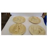 Lot of 4 Collectors Plates