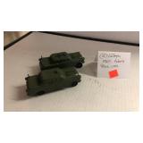 2 Police Cars Auburn 1950s Vintage