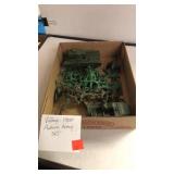 Army Men Toy Lot Auburn 1950s Vintage