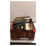 Vintage Sewing Accessories and Fabric