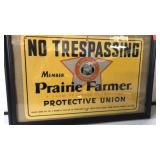 Prairie Farmer sign.