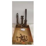 Lot of Wrenches & Skelton Keys. Wrenches
