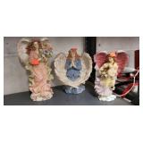 3 ct. Beautiful Angel Figurines