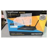 NIGHTHAWK AC1750.  Smart WiFi Router.  NETGEAR.