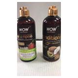 WOW SHAMPOO & CONDITIONER.  16.9 oz bottles.
