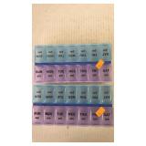 2 pill reminder cases.