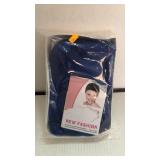 Blue Wig and Hair Net