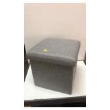 Storage Container/Ottoman? Approx. 1 ft. x 1 ft.