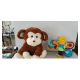 Stuffed Monkey & Baby Toy