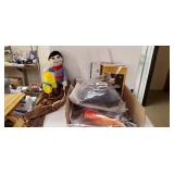 Misc Flat...Books, Dig Costume,  Curtains