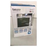 Beurer blood pressure monitor.