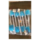 Lot of 8 toilet bowl brushes.