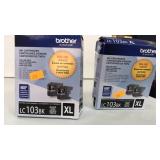 Brother 2 Boxes black ink cartridges.