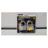 2 ct. - Laminated Padlock Set