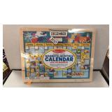 Magnetic Monthly Calendar with 133 Magnets