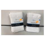 2 packs of 4 ct. Ribbed Dishcloths