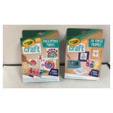 Crayola Fingerpaints and 3D Paper Frames