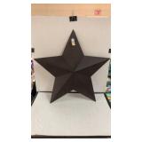 24 in. Metal Star Decor Piece