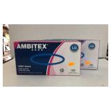 2 ct. of 100 piece Latex Gloves Large