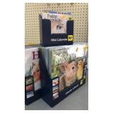 Lot of 3 boxes of current Calendars.  Wall size &