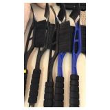 5 ice scrapers / brushes.