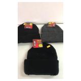 3 thermal knit hats