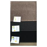 3 - 17x24 in.  Rugs.