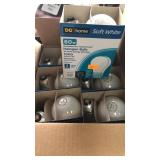 Box of 12 light bulbs. 60W.  Halogen.