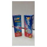 Ziploc Slider Bags (2 Boxes of 20)