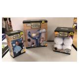 Fake Snowballs, Snowball Slingshot, and Shield