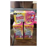 5 ct. of 32 Glad Trash Bags 13 Gallons