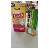 2 boxes Trash Bags - Glad & Tall Kitchen