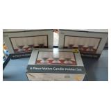3- 6 Oc Votive Candle Holder Set