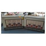 2- 6 PC Votive Candle Holder Set