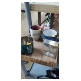 Flat of Coffee Mugs, Spicy & Salty Shakers