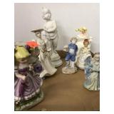7 Vintage Figurines