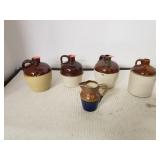 5 ct. - Small Decorative Jugs
